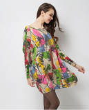 Spring Printed Sweaters New Women's Loose Household Clothing