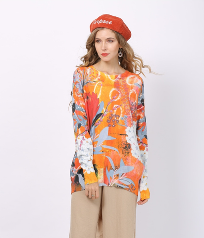 new fashion casual printing bottoming shirt