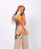 new fashion casual printing bottoming shirt