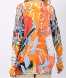 new fashion casual printing bottoming shirt