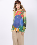 New Digital Printing Round Leading Knitwear
