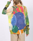 New Digital Printing Round Leading Knitwear