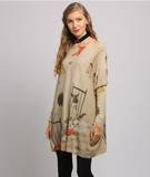 new cartoon loose printing plus size sweater