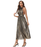 high waist and backless new elegant long evening dress