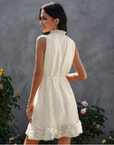 Summer New Leisure Chiffon Lace Jacquard Dress