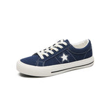 Marvelous Embroidery Stars Skate Shoes