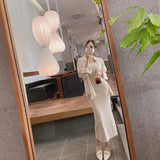 Women Satin Slip Casual Maxi Dress
