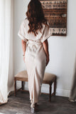Summer V Neck Lace Up Button Bodycon Shirt Dresses