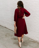 Fashion Lace O Neck Elegant Ladies Sexy Big Swing Party Dresses