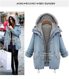 Button Up Denim Jacket And Hooded Vest