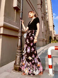 Vintage High Waist Bohemia Skirt