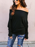 Charming Off-the-shoulder Blouses&Shirt Top