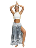 Popular Split Digital Printed Yoga Pants
