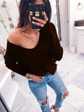 6 Colors Long Sleeves Sweater Tops