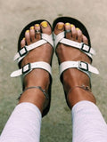 Marvelous Bohemian Flat Heel Slippers