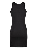 Summer Comfortable Solid Sleeveless Mini Dresses