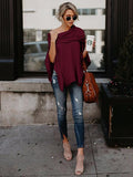 Sweet Solid Blouses&shirts Tops